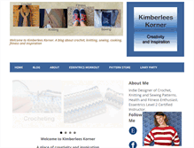 Tablet Screenshot of kimberleeskorner.com
